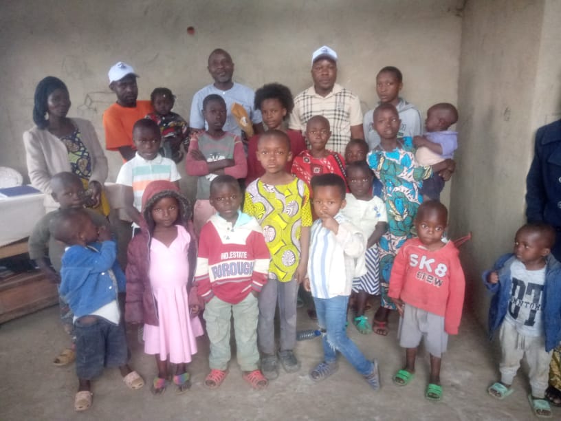Butembo: la fondation Mbote Vivalya unie avec ses partenaires Logo et P3, ont visité les orphelins et appuyer la Lucha en faveur des prisonniers