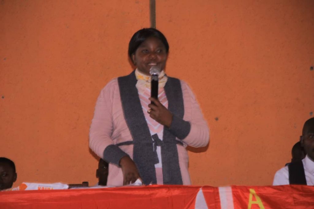Butembo: Rose tuombeyane parmi les rares femmes battante de la communauté qui s’engagent corps et âme dans la politique