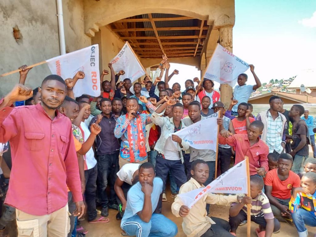 Politique : La Génération Jeunesse Consciente (GEJEC) se bat pour le renouvellement de la classe politique congolaise pour un changement et espérer à une vie prospère dans les jours avenir (Trésor Makasi)