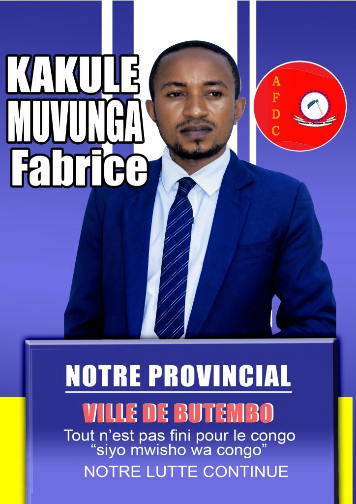 Butembo : le président honoraire de la REC Nord-Kivu KAKULE MUVUNGA FABRICE, devient le ticket gagnant de la communauté estudiantine à la députation Provinciale