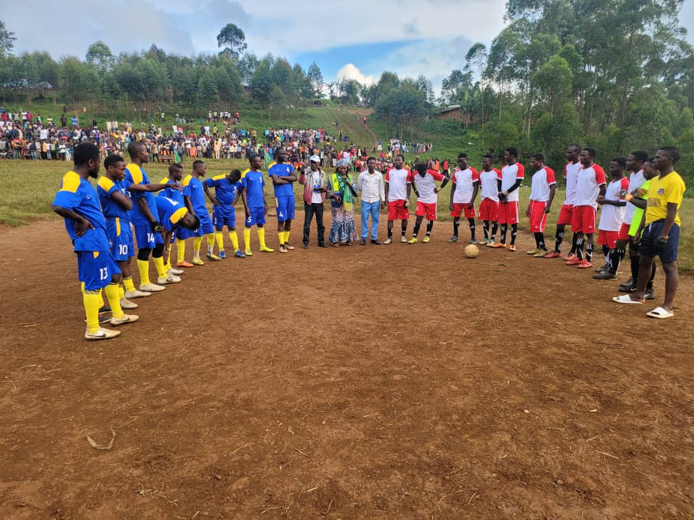 Clôture du championnat de football financé par Ir Masika Maghulu, candidate No 71 en ville de Butembo