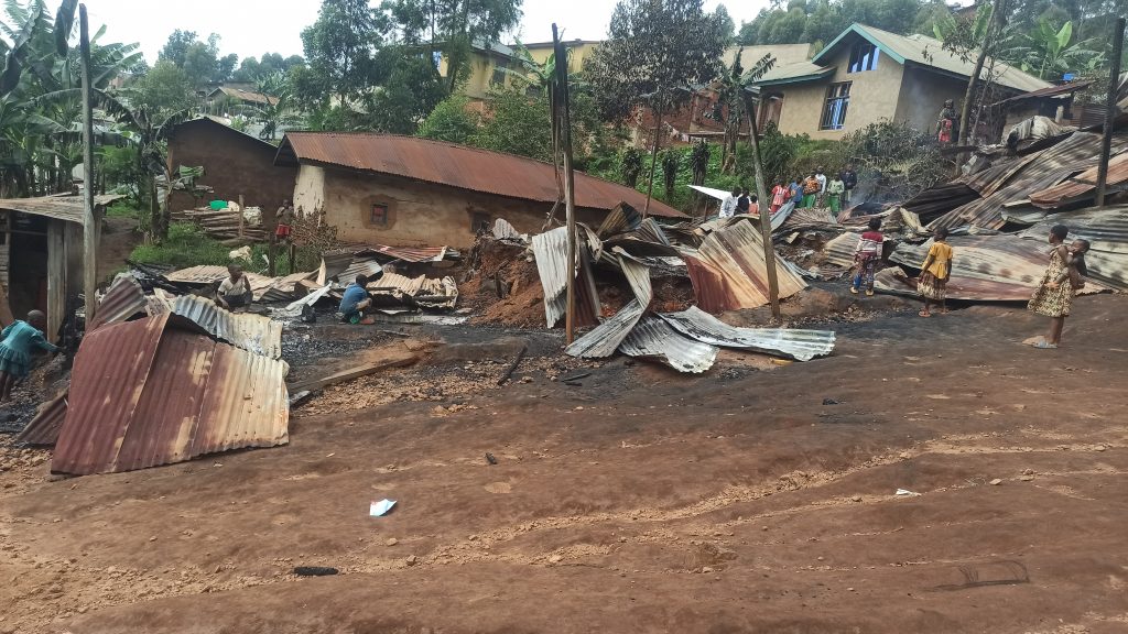 Butembo: 9 salles de Classe dont le Bureau du complexe scolaire kasongwe rendues en cendre